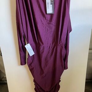 AX Paris burgundy dress new size 12
